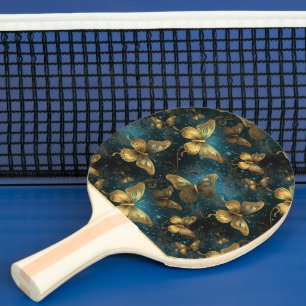 Raquette De Ping Pong Papillons d'or Ping Pong Paddle