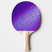 Raquette De Ping Pong Papillons enchantés Ping Pong Paddle (Dos)