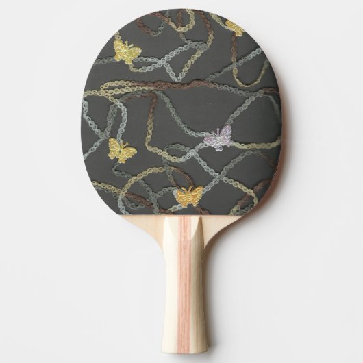 Raquette De Ping Pong Papillons flottants (Devant)