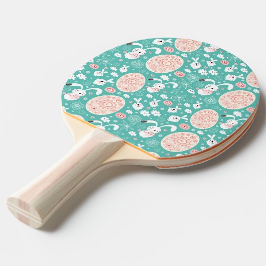Raquette De Ping Pong Pâques Parade Ping Pong Paddle (Devant Angle)