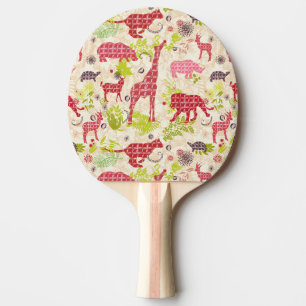 Raquette De Ping Pong Paradis de jungle