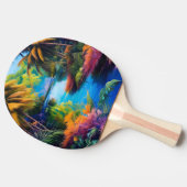 Raquette De Ping Pong Paradis tropical II (Côté)
