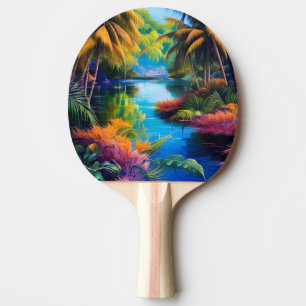 Raquette De Ping Pong Paradis tropical II