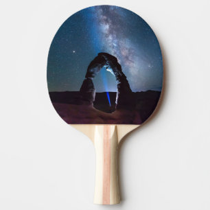 Raquette De Ping Pong Parc national des Arches la nuit MOAB