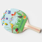 Raquette De Ping Pong Partie de bogues (Côté)