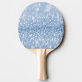 Raquette De Ping Pong Parties scintillant Bleue Personnaliser Ping Pong  (Dos)