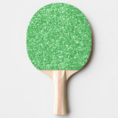 Raquette De Ping Pong Parties scintillant verte simple Texture Imprimer  (Devant)