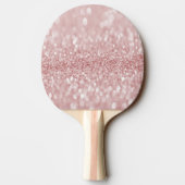 Raquette De Ping Pong Parties scintillant violette Personnaliser Ping Po (Dos)