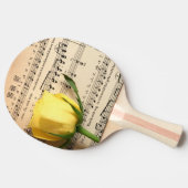 Raquette De Ping Pong Partition Rose jaune (Côté)