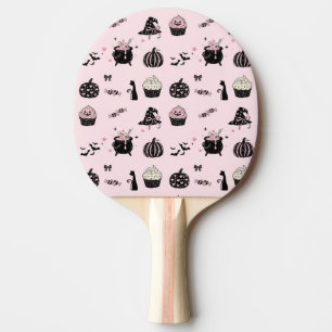 Raquette De Ping Pong Pas si effrayant Pinkoween