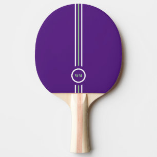 Raquette De Ping Pong Passez verte et violette Ping Paddle
