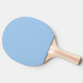 Raquette De Ping Pong Pastel Bébé Bleu Couleur Solide (Côté)