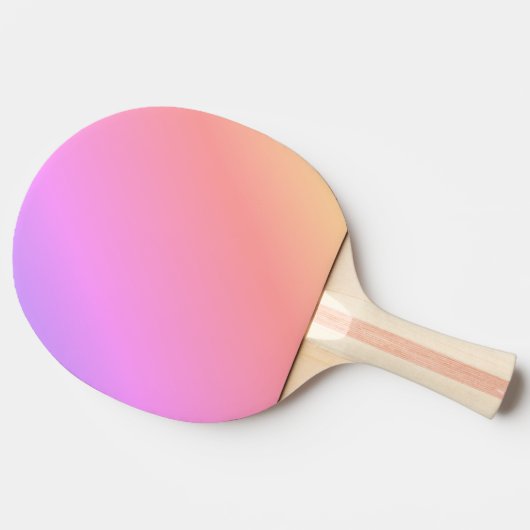 Raquette De Ping Pong Pastel Gradient (Côté)