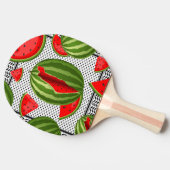 Raquette De Ping Pong Pastèque Palestine - Slice (Côté)