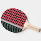 Raquette De Ping Pong Pastèque palestinienne Hatta Keffiyeh Kufiya Folk (Côté)