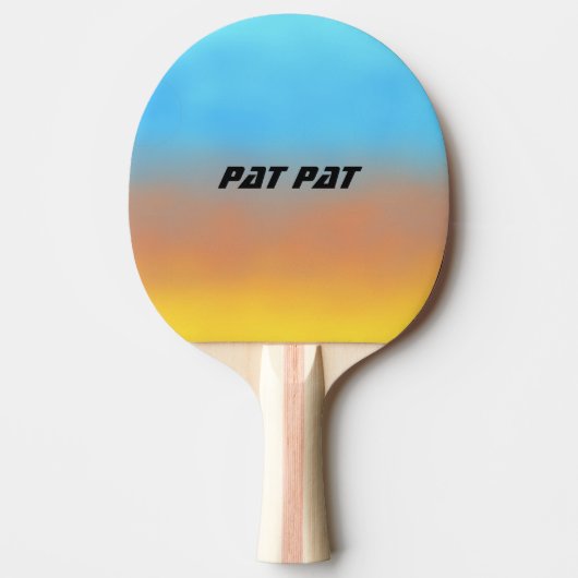 Raquette De Ping Pong Pat Pat Pat (Devant)