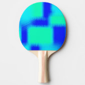 Raquette De Ping Pong Patchwork bleu et vert (Devant)