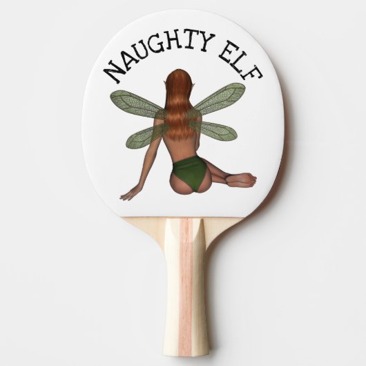 RAQUETTE DE PING PONG PÂTISSERIES ELF, PING PONG (Devant)