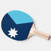 Raquette De Ping Pong Patriotic, ping pong paddle with Flag of Minnesota (Côté)