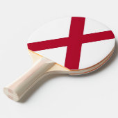 Raquette De Ping Pong Patriotique, paddle de ping-pong avec Drapeau de l (Devant Angle)