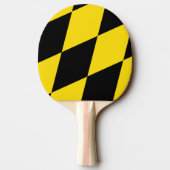 Raquette De Ping Pong Patriotique, paddle de ping-pong avec Drapeau de M (Dos)