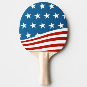 RAQUETTE DE PING PONG PATRIOTIQUE PATRIOTIQUE FÊTE DES PÈRES PONG PADDLE