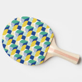 Raquette De Ping Pong Patters bleus (Côté)