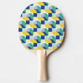 Raquette De Ping Pong Patters bleus (Devant)
