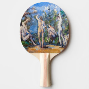 Raquette De Ping Pong Paul Cezanne - Cinq Baigneurs