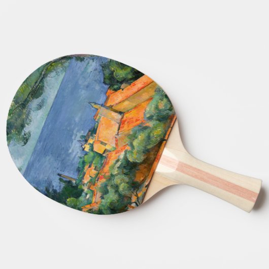 Raquette De Ping Pong Paul Cezanne - Estaque aux toits rouges (Côté)