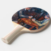 Raquette De Ping Pong Paul Cezanne - Les Joueurs De Cartes (Devant Angle)
