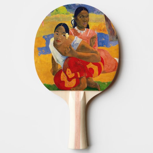 Raquette De Ping Pong Paul Gauguin - Quand Vous Marierez-Vous ? (Dos)