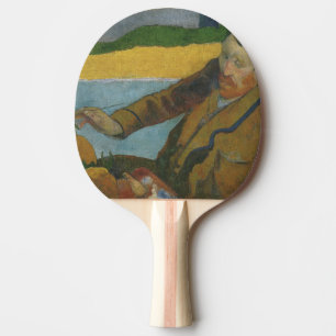 Raquette De Ping Pong Paul Gauguin Vincent van Gogh peinture tournesols