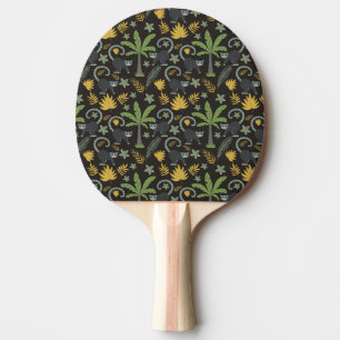 Raquette De Ping Pong Paume de singe motif sans soudure