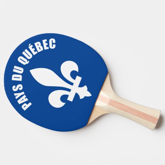 Raquette De Ping Pong Pays du Québec (Côté)