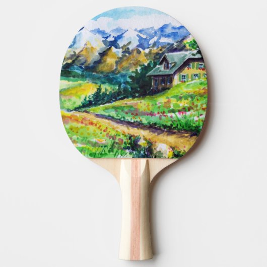 Raquette De Ping Pong Paysage (Devant)