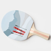 Raquette De Ping Pong Paysage hivernal (Côté)