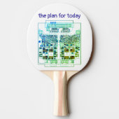 Raquette De Ping Pong PCB Circuit Circuit Board Platinen (Dos)