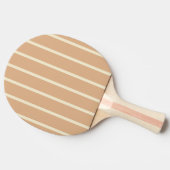 Raquette De Ping Pong Peach Kiss Striping et Solide (Côté)