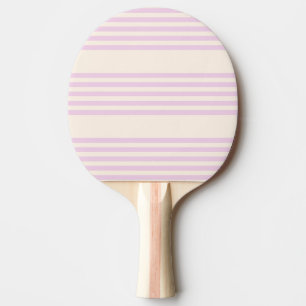 Raquette De Ping Pong Peaches et crème cinq bandes motif