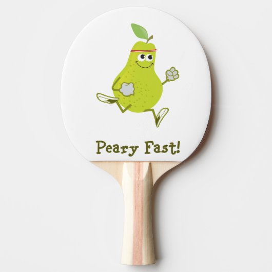 Raquette De Ping Pong Peary Fast ! (Devant)