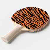 Raquette De Ping Pong Peaux de tigre rayées modernes Imprimer félin sauv (Devant Angle)