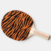 Raquette De Ping Pong Peaux de tigre rayées modernes Imprimer félin sauv (Côté)
