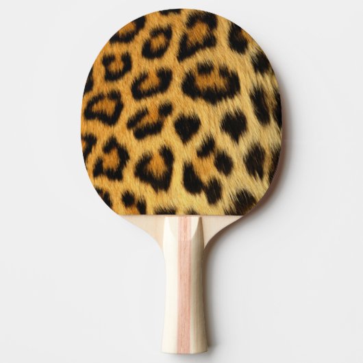 Raquette De Ping Pong pédale Empreinte de léopard (Devant)
