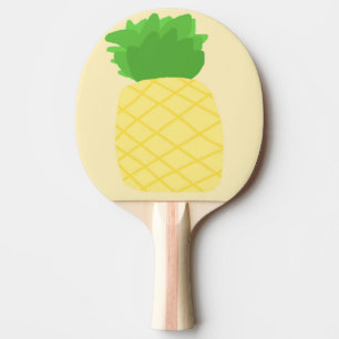 Raquette De Ping Pong peinture à l'ananas
