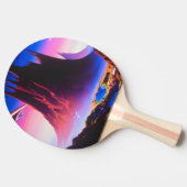 Raquette De Ping Pong Peinture à l'huile Dream World (Côté)