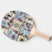 Raquette De Ping Pong Peinture Abstraite de défilement (Côté)