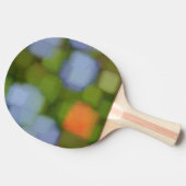 Raquette De Ping Pong Peinture Abstraite multicolore (Côté)