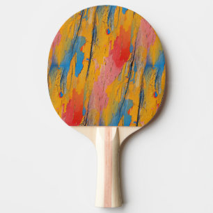 Raquette De Ping Pong Peinture colorée