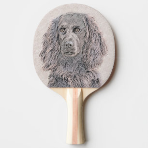Raquette De Ping Pong Peinture de Boykin Spaniel - Joli Art Original de